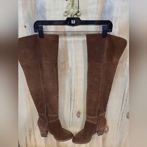 Dolce Vita Brown Over the Knee Boots